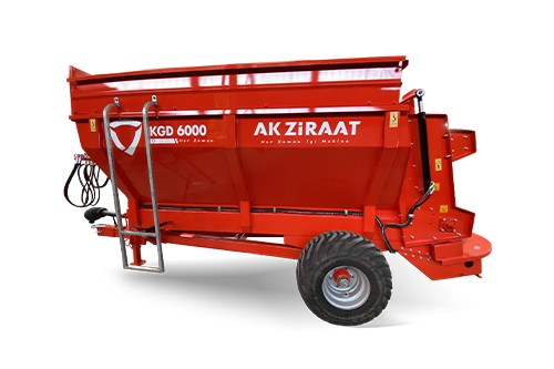 KGD 6000 Manure Spreader with Special Designed Throwers